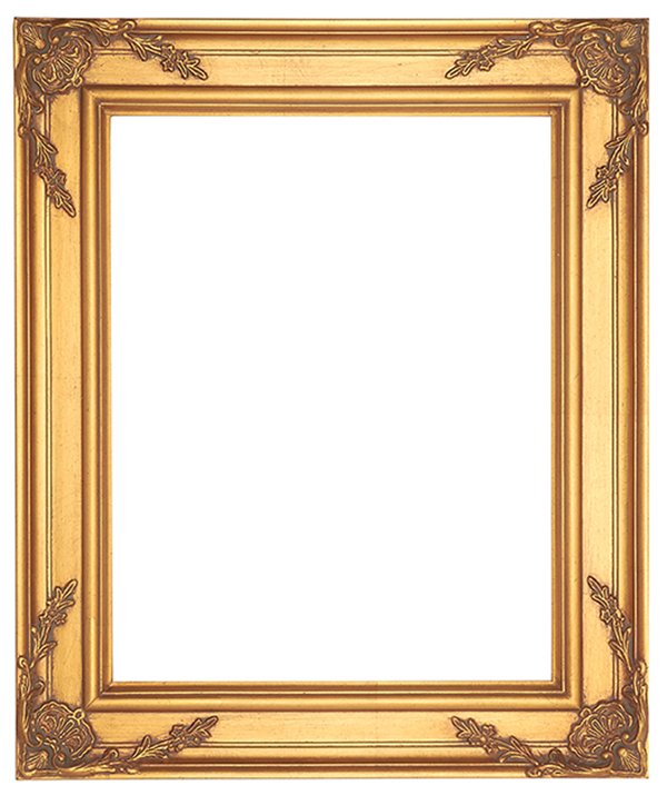 FR14-Antique Gold with Compo<br>11"X14"<br>2-1/4" Width, 1/2" Rabbet